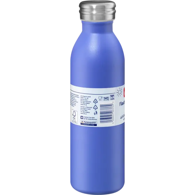 Profissimo Roestvrijstalen Fles 600ml Paars 1 St