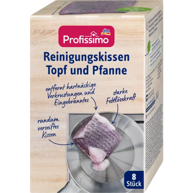 Profissimo Reinigingskussen Pannen 8 St