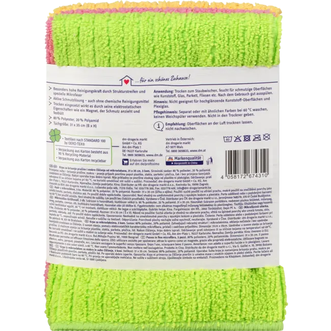 Profissimo Microvezel Reinigingsdoekjes 3 St