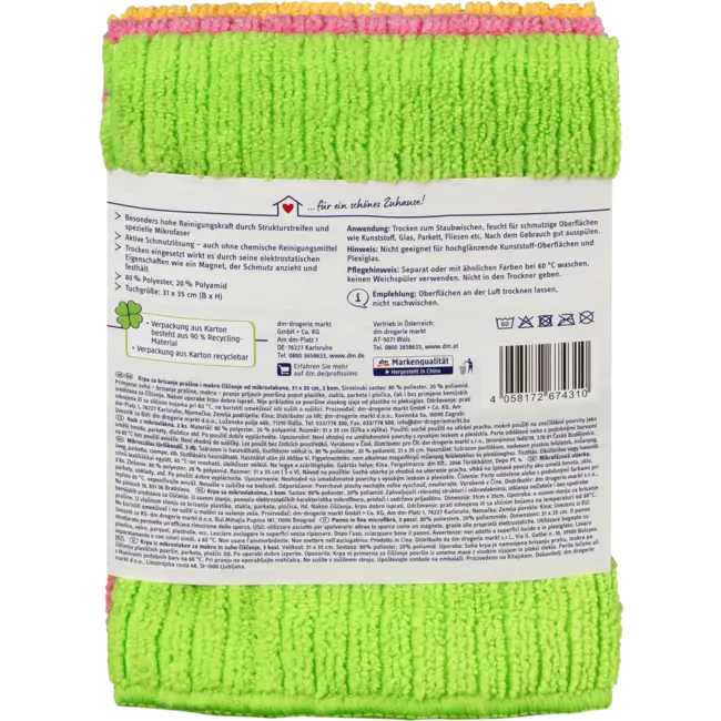 Profissimo Microvezel Reinigingsdoekjes 3 St