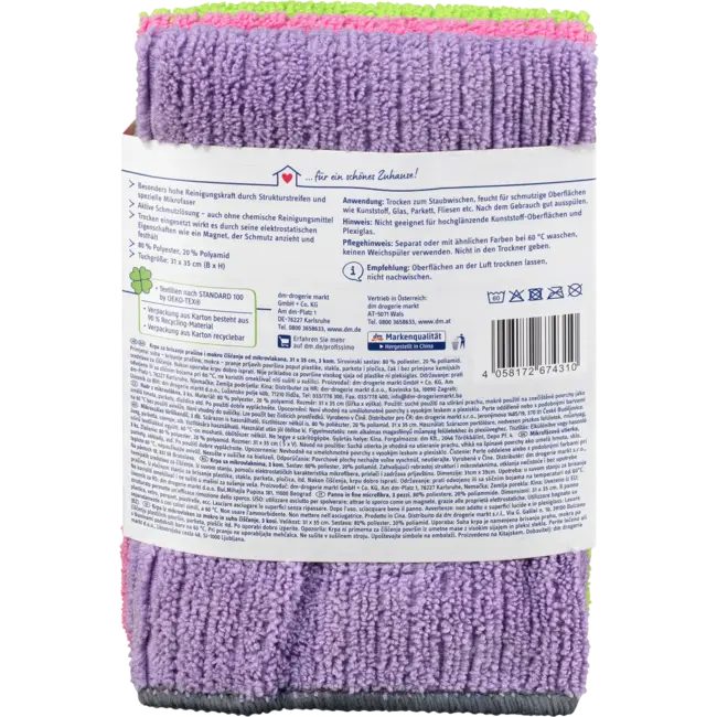 Profissimo Microvezel Reinigingsdoekjes 3 St