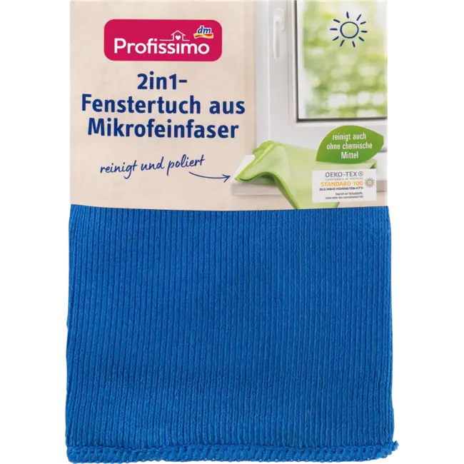 Profissimo 2-in-1 Microvezel Raamdoek 1 St