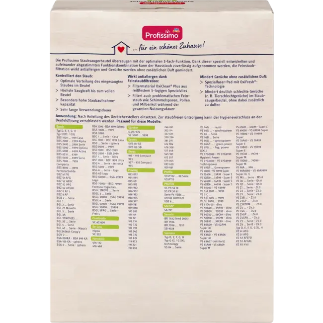Profissimo Stofzuigerzakken PR 30 4 St