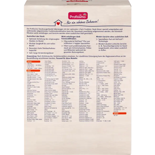 Profissimo Stofzuigerzakken PR 20 4 St