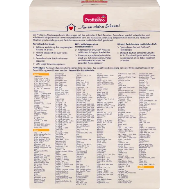 Profissimo Stofzuigerzakken PR 10 4 St