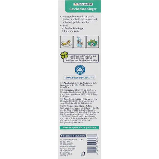 Profissimo Nature Cadeauhanger Bloemenkrans 24 St