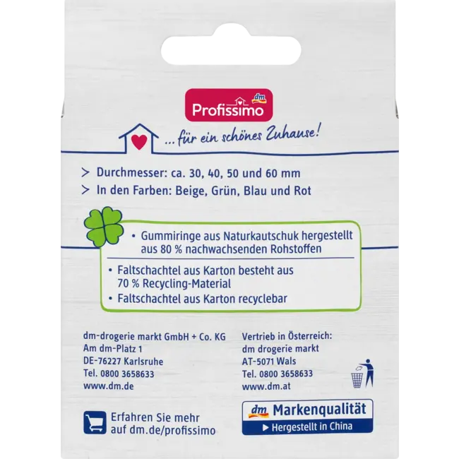 Profissimo Rubberen Elastiekjes 100 St