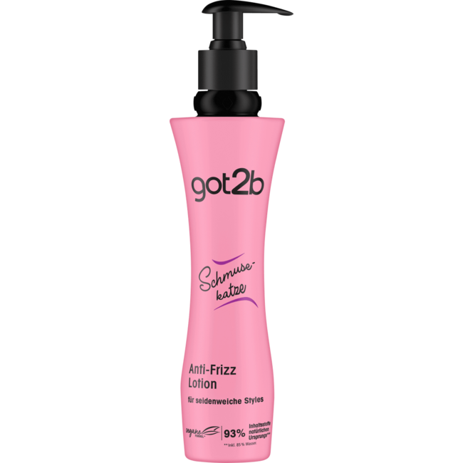 Schwarzkopf Got2b Anti-Frizz Lotion Cuddly Cat 200mL