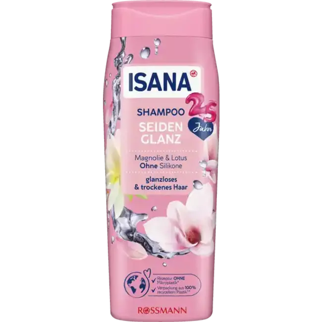 ISANA Shampoo Zijde Glans 300mL