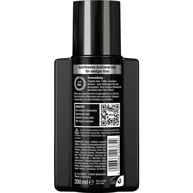 Alpecin Shampoo Grey Attack 200 ml