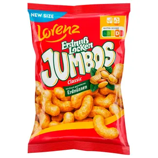 Lorenz Lorenz Pindakrullen Jumbo Chips