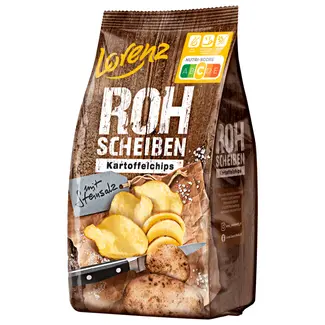 Lorenz Lorenz Rohscheiben Aardappelchips Steenzout