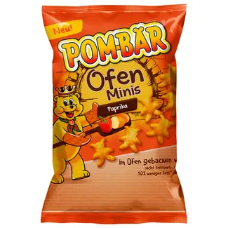 Funny Frisch Pom-Bär Oven Minis Paprika Chips