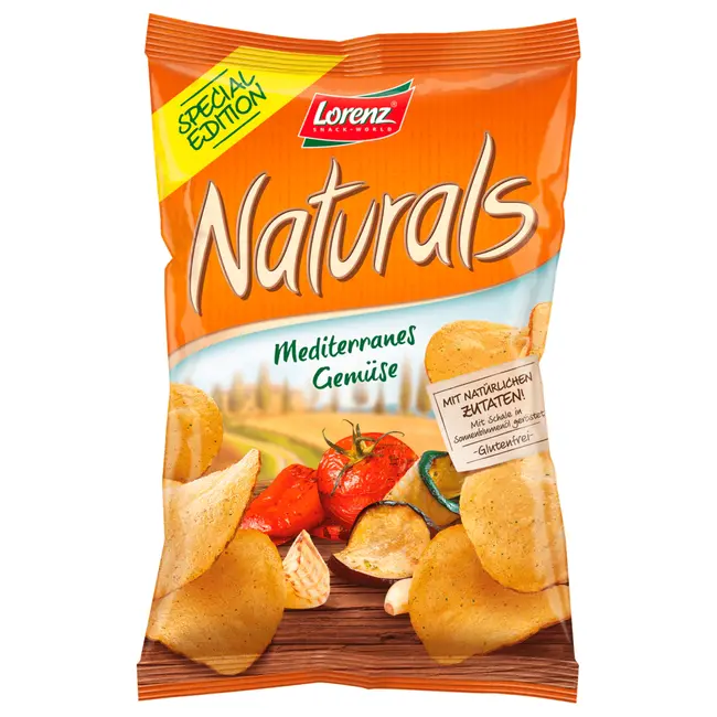 Lorenz Naturals Mediterrane Groenten Chips 95g