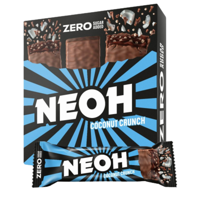 NEOH Coconut Crunch Bar Zero Sugar 3x30g