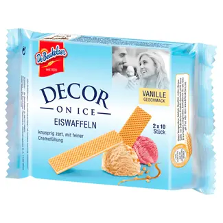 De Beukelaer De Beukelaer Decor On Ice Ijswafels Vanille