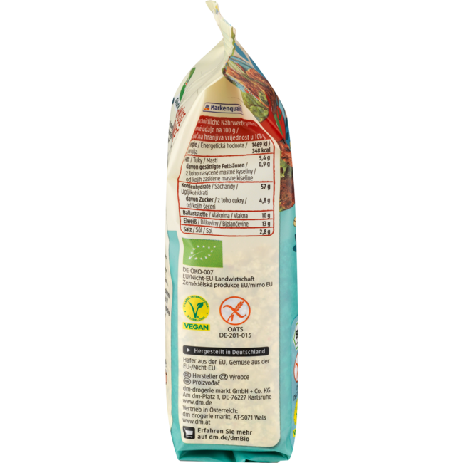 dmBio Bakmix Glutenvrije Groentepasteitjes 140 g