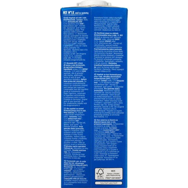 dmBio Not M*lk And So Yummy 1 l