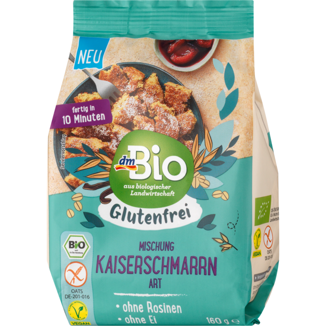 dmBio Glutenvrije Bakmix Kaiserschmarrn 160 g