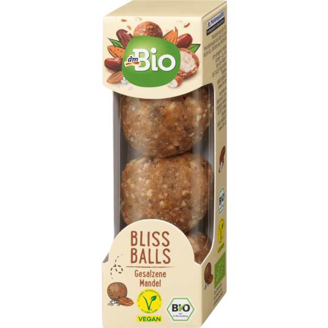 dmBio Bliss Balls Salty Almond 60 g