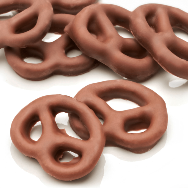 dmBio Chocolade Pretzels Volle Melkchocolade 100 g