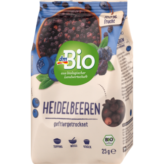 Dmbio dmBio Gedroogd Fruit Bosbessen Gevriesdroogd