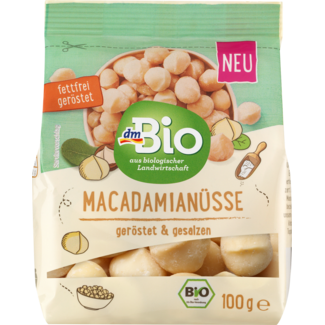 Dmbio dmBio Macadamia Noten Geroosterd & Gezouten