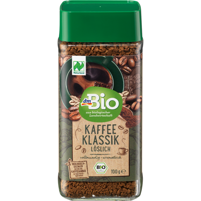 dmBio Oplos Koffie Classic 100 g