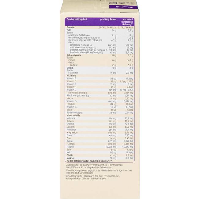 dmBio Opvolgmelk 3 Vanaf De 12e Maand 500 g