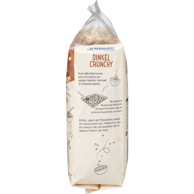 dmBio Muesli Spelt Crunchy 500 g