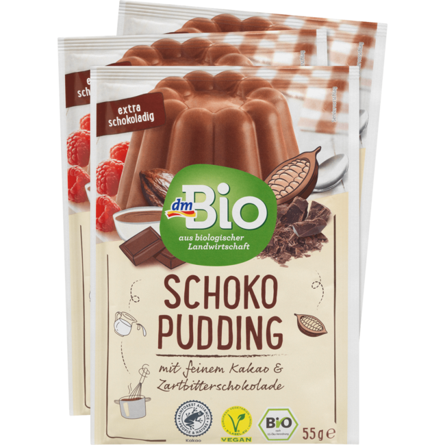 dmBio Chocopudding 3x55g 165 g