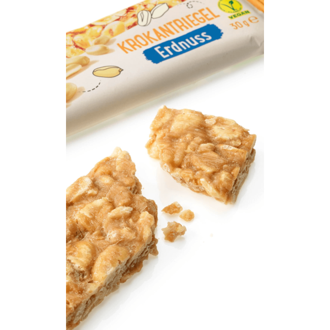 dmBio Krokante Pinda Reep 30 g