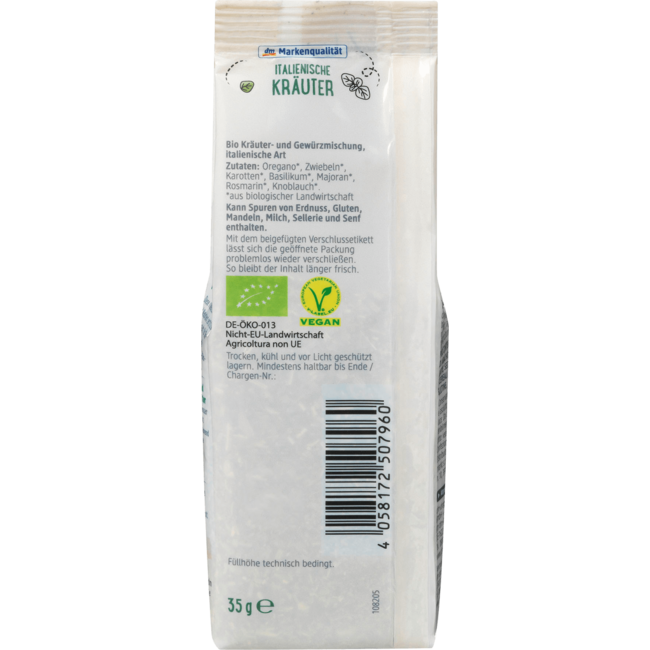 dmBio Italiaanse Kruidenmix 35 g