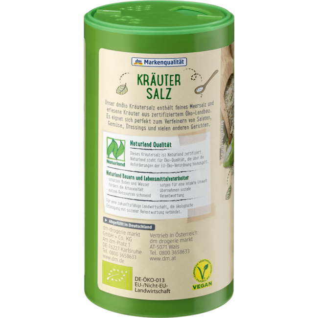 dmBio Kruidenzout Zonder Jodium 200 g