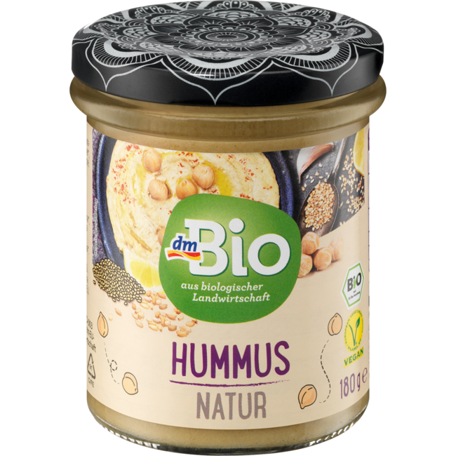 dmBio Hummus Naturel 180 g