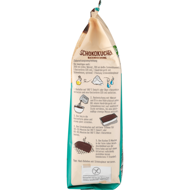 dmBio Glutenvrije Bakmix Chocoladetaart 380 g