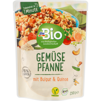 Dmbio dmBio Kant-En-klaarmaaltijd Groentepan Met Bulgur & Quinoa