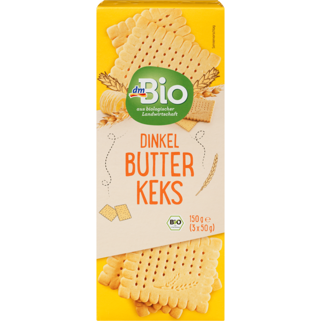 dmBio Spelt Boterkoekjes 150 g