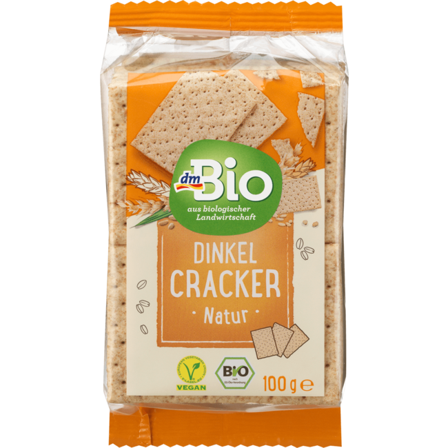 dmBio Crackers Spelt Naturel 100g
