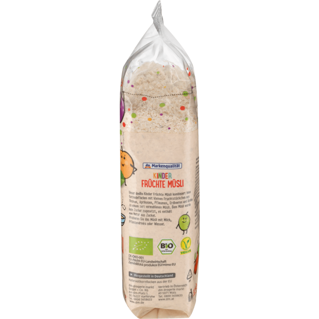 dmBio Kinder Fruit Muesli 375g