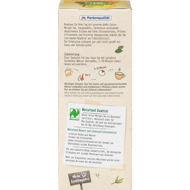 dmBio Kruidenthee Goedemorgen (20 Zakjes) 30 g