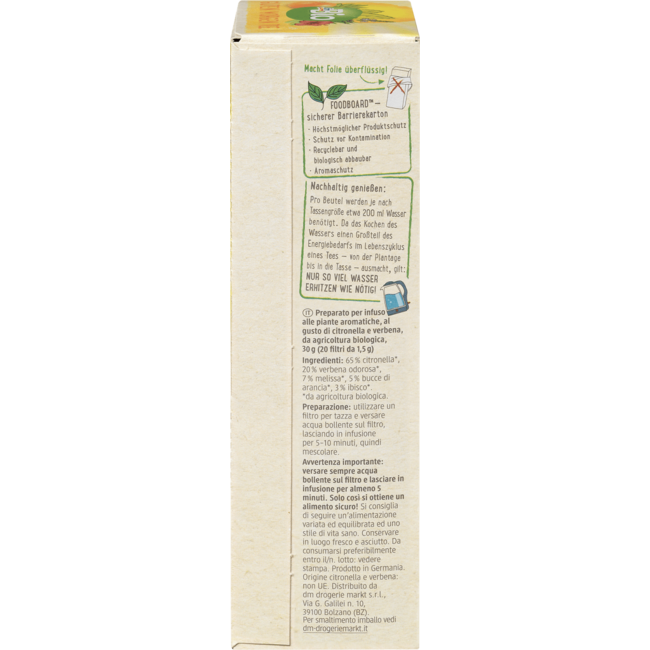 dmBio Kruidenthee Goedemorgen (20 Zakjes) 30 g