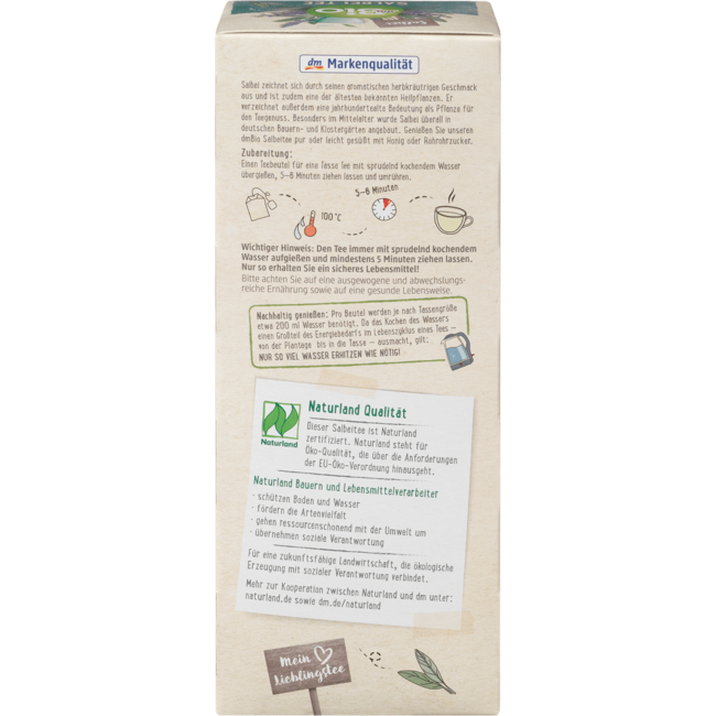 dmBio dmBio Saliethee 20 Zakjes 30 g