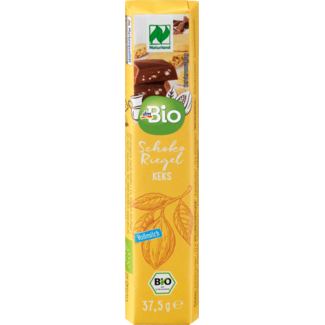 Dmbio dmBio Volle Melk Chocoladereep Met Koek