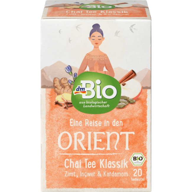 dmBio Kruidenthee Chai Thee Klassiek (20 Zakjes) 40 g