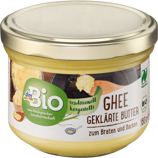 dmBio Ghee Geklaarde Boter 180 g