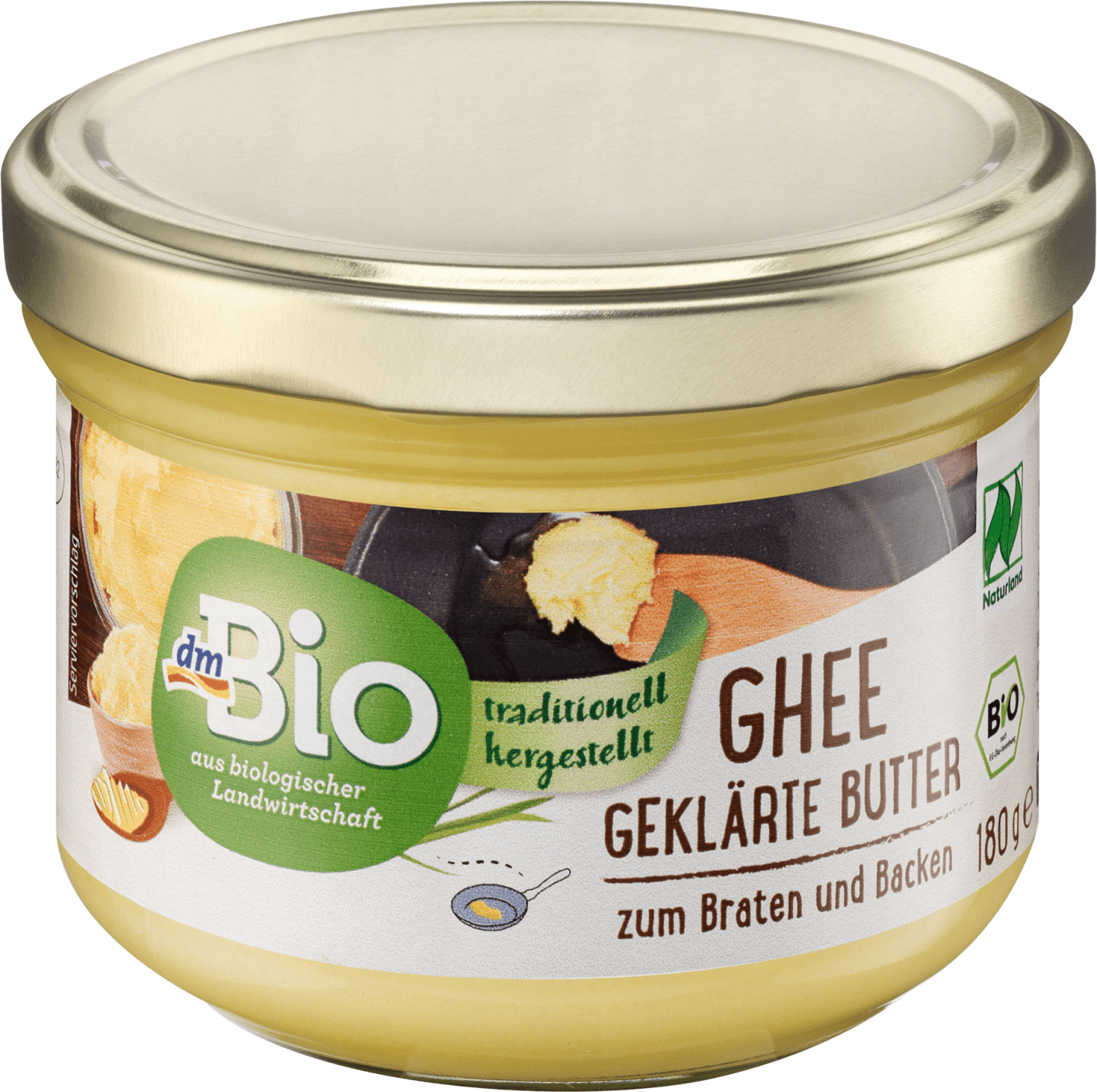 dmBio Ghee Geklaarde Boter 180 g Duitse Voordeel Drogist