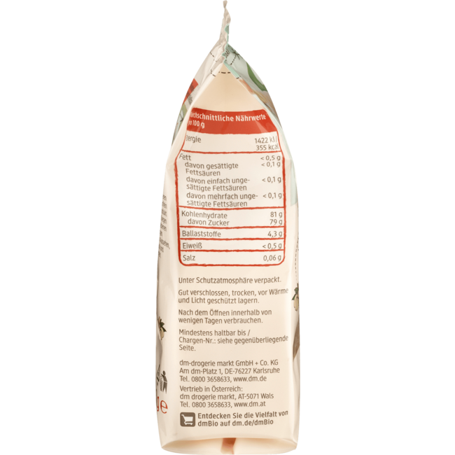 dmBio Gekonfijte Gemberblokjes 100 g