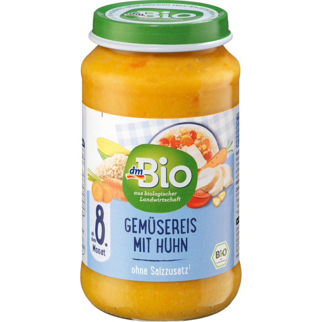 dmBio Menu Groenterijst Met Kip Vanaf 8 Maanden220 g