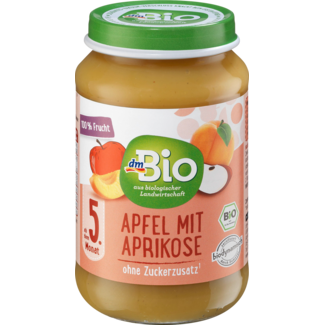 Dmbio dmBio Vruchten Appel Met Abrikoos V.a. 5 Maanden